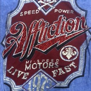 Affliction 3/4 sleeve